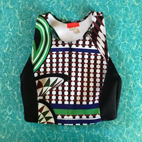 Clover Canyon Other - Clover Canyon Patterned swim top